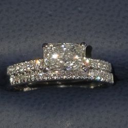 Platinum Laboratory Grown Diamond Set