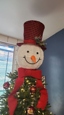 Snowman Christmas Topper