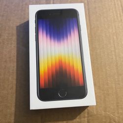 Apple iPhone SE 3rd. Gen.- 64GB - Midnight Black (Locked to Straight Talk)