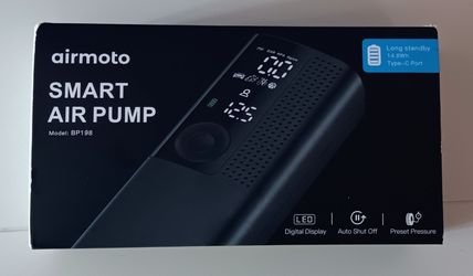 AIRMOTO Smart Air Pump Model BP198 Rechargeable  Micro Compressor NEW