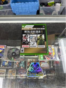 Metal Gear Solid Collection Xbox One $30 Gamehogs 11am-7pm