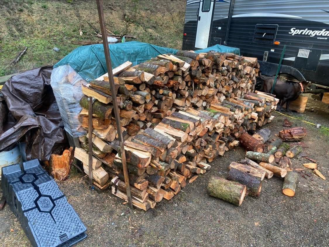 Firewood - seasoned and solit