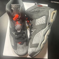 Jordan 6 PSG Size 6y Used
