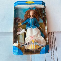Barbie had a little lamb