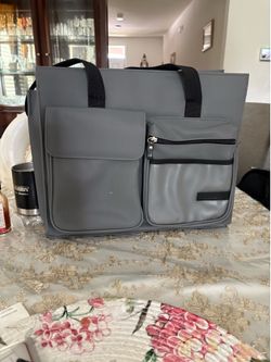Heavy duty Gray Tote Bag