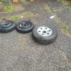 Spare Tires-lot Of 3