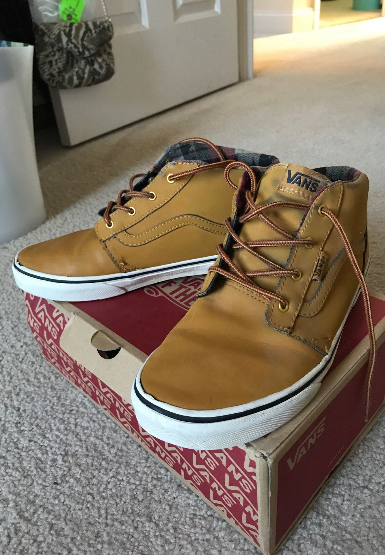Men Van’s shoes