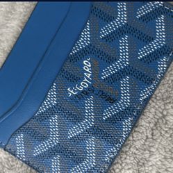 Goyard Blue Wallet