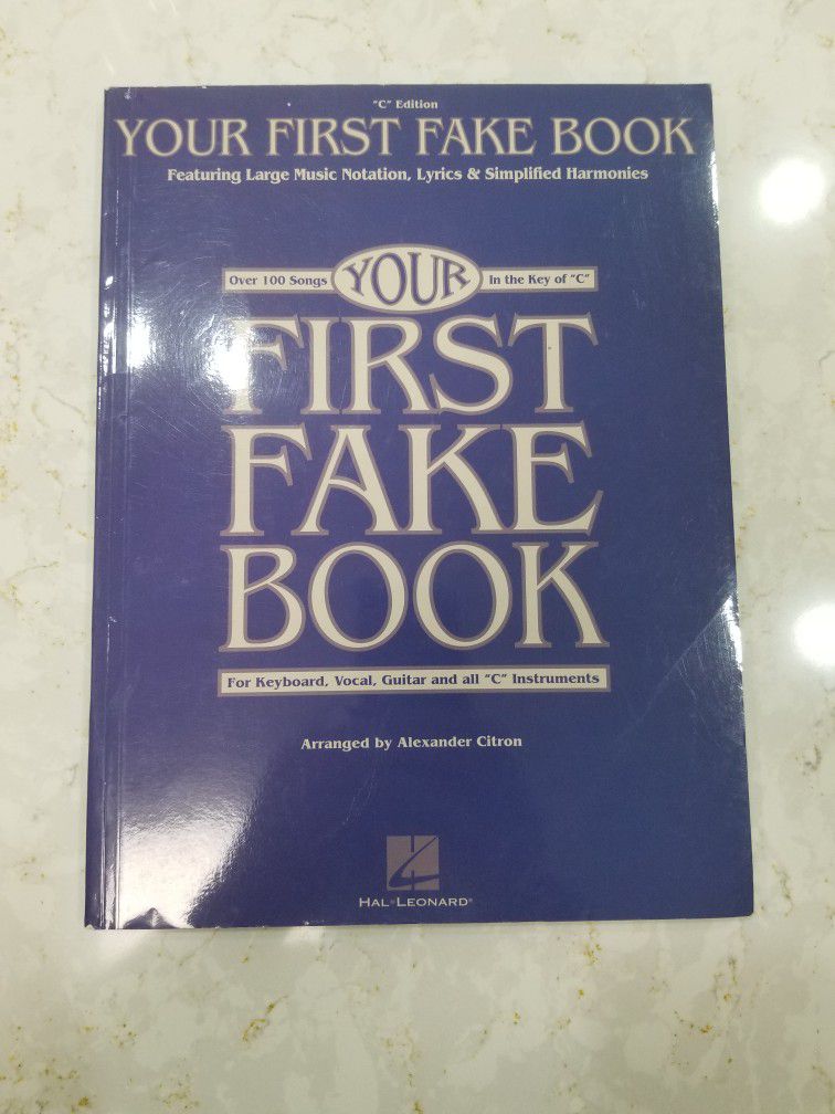 YOUR FIRST FAKE BOOK