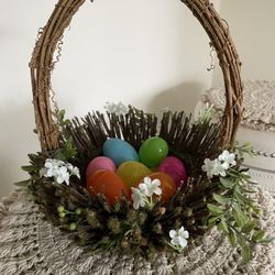 Festive decor for Easter.