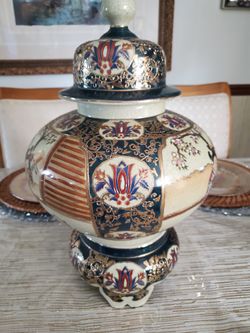 20 " Satsuma Temple 3 Piece Jar