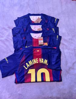 🔥BARCELONA LAMINE YAMAL 25/26 HOME JERSEY SIZES M - XL 🔵🔴