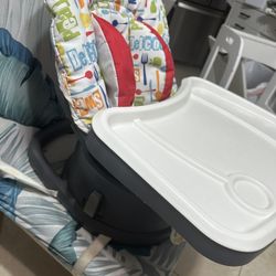 Graco Baby to Toddler High Chair SpaceSaver Portable Dining Seat & Booster