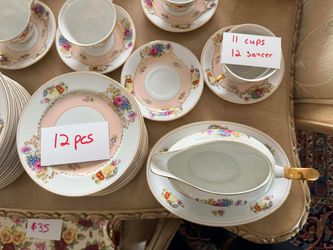 91 Pcs Fine China Harmony House Made In Japan $299 Service For 12 