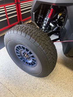 Tensor Tires 35” for 15” Wheel.