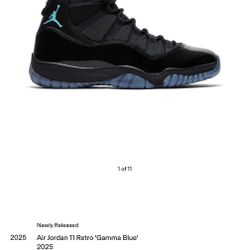 Jordan Retro 11 GAMMAS SIZE 11