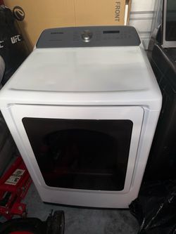 Samsung Front-Load Dryer White