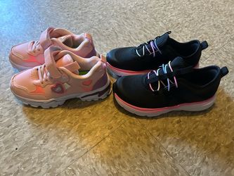 Never worn Girls sneakers size 2