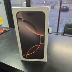 BRAND NEW STILL SEALED APPLE I PHONE 16 PRO MAX!!!!