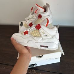 Jordan 4 Orange Metallic