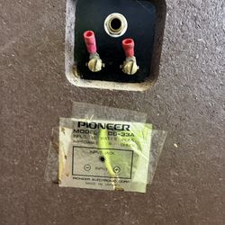 PIONEER MODEL INPUT 25 CS-33A