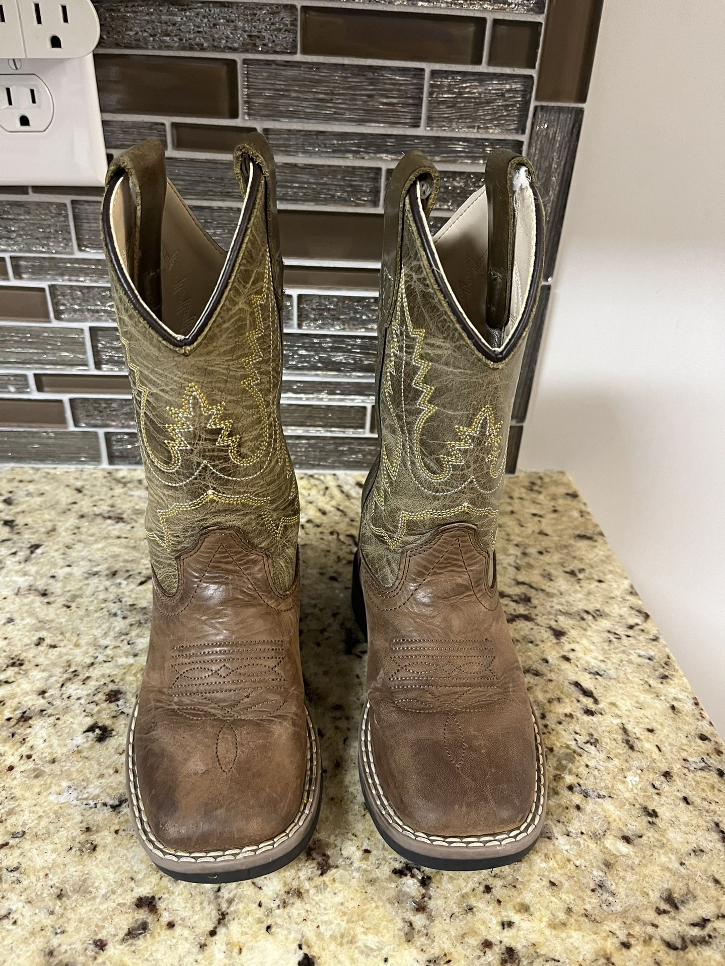 Boot Barn Toddler Boots Size 9 Leather