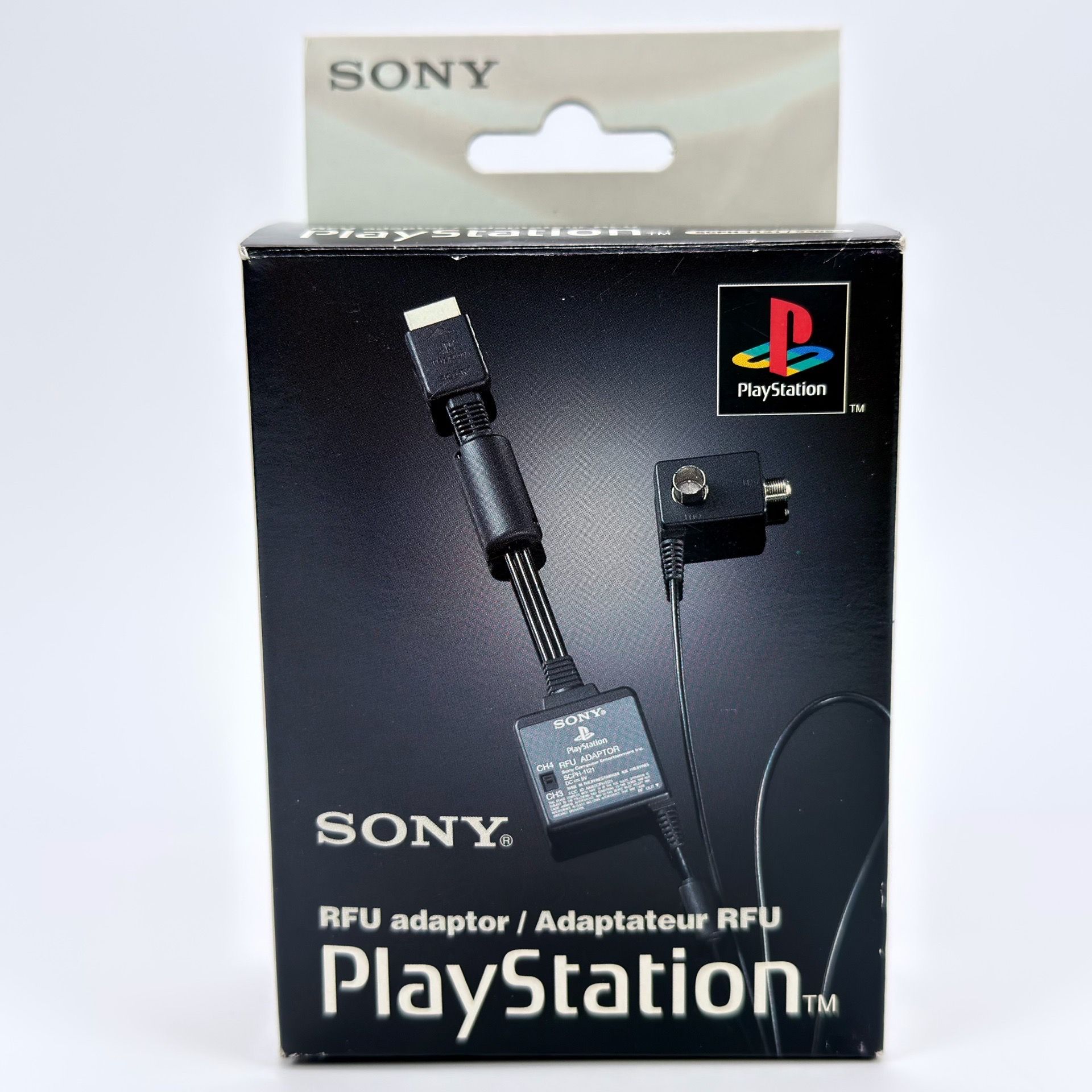 Sony RFU Adaptor PS1 PlayStation 1 - Complete in Box New SCPH-1121 / 94053