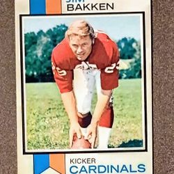 1973 Topps Jim Bakken St Louis Cardinals #97 Football Card Vintage Collectible Sports NFL