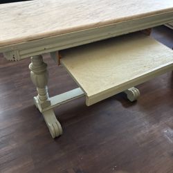 Old Marble Top Desk/Vanity