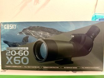New Gosky spotting scope 20-60x60