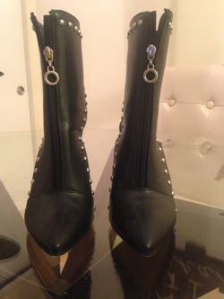 Studded booties