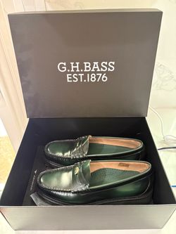 G.H Bass penny loafer show Huf collab