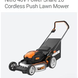 ** ELECTRIC LAWNMOWER** WORX