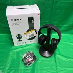 Sony - WHRF400 RF Wireless Headphones - Black