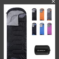 Sleeping Bags For Adults Backpacking Lightweight Waterproof- Cold Weather Sleeping Bag For Girls Boys Mens For Warm Camping Hiking Outdoor Travel Hunt