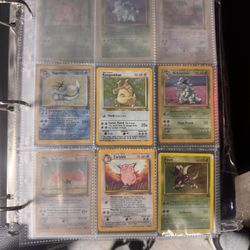 Vintage Pokemon cards