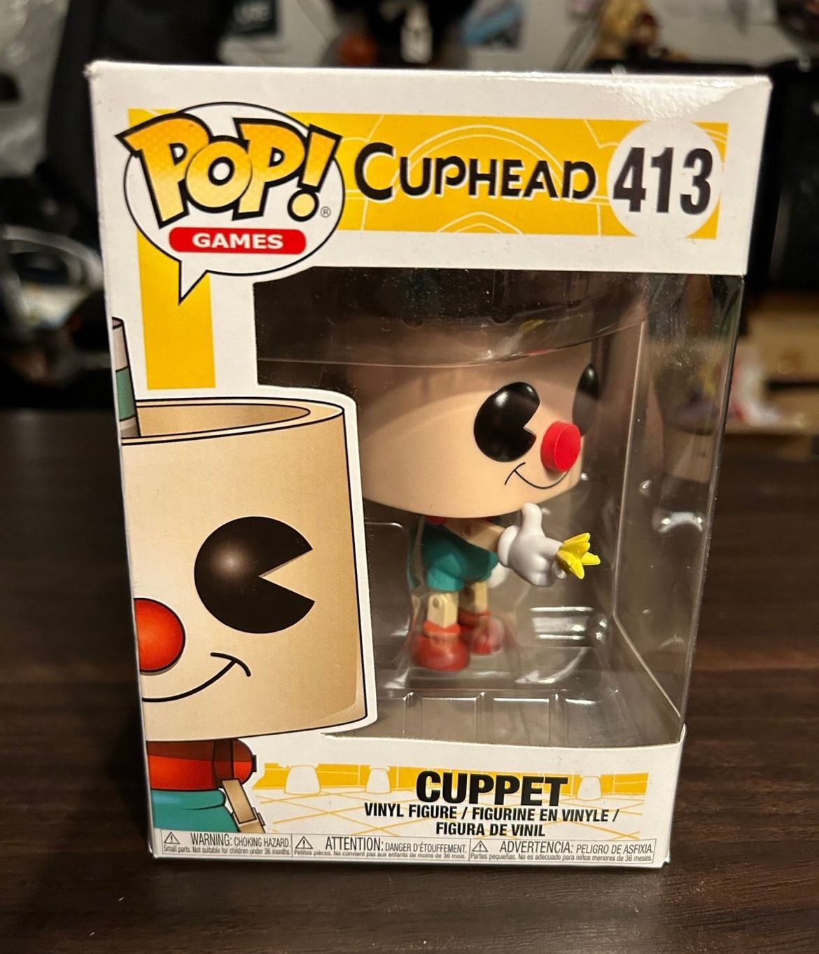 Cuphead Cuppet Funko Pop