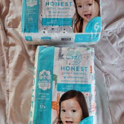 Honest Diapers Size 6 (35+ Pounds)