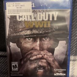 Call Of Duty: WW II. PS4