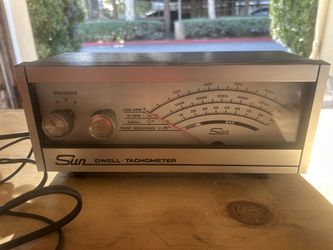 Vintage Sun Dwell Tachometer Model CP7601