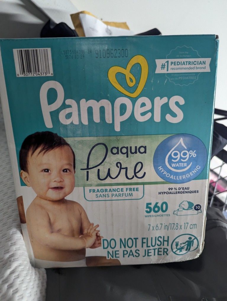 2 Boxes Of Diapers 2 Boxes Wipes