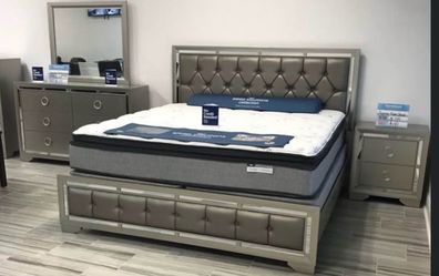 Memorial Day sale. Jasmine king-size bed only $399. Easy finance option. Same-day delivery.