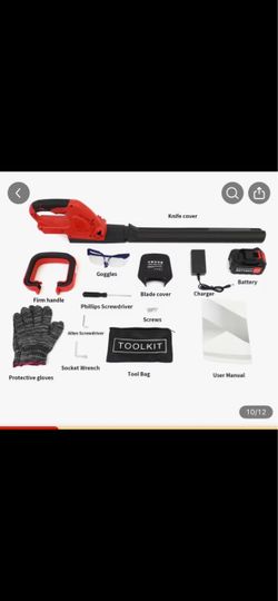 Cordless hedge treamer New