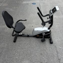 Used Exercise Bike - Black & Gray - Good Condition