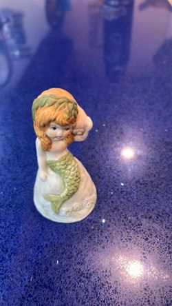 Vintage mermaid bell
