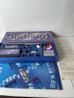 Vintage Nightmare The Video Board Game Chieftain 1991 VHS Horror Complete