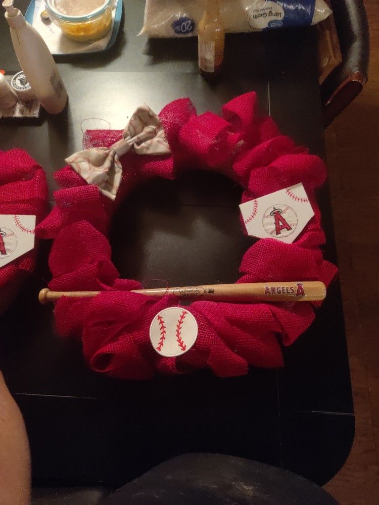 Angel's Baseball Decor