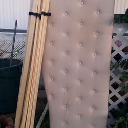 Queen Bed Frame W/ Headboard 