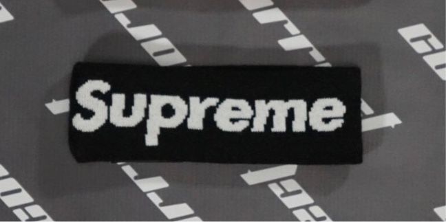 Supreme Headband Black