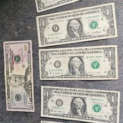 Six Start Notes Bills, Notes For Your Own  Collection!!!